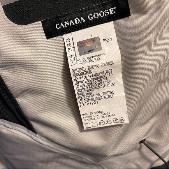 Canada Goose Black Timber Shell Jacket size large women - Picture 4 of 9